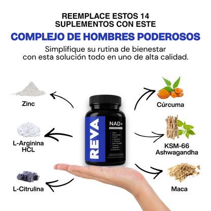 NAD+ Liposomal para Hombres