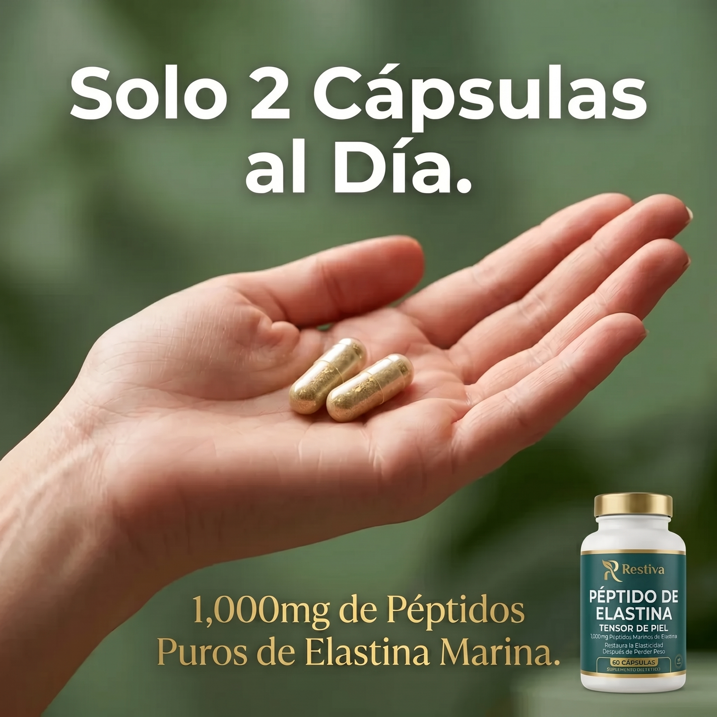 Fórmula Tensora de Piel con Péptido de Elastina